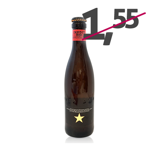 Cerveza inedit 33 cl estrella damm Fruta y verdura Cal Fruitós