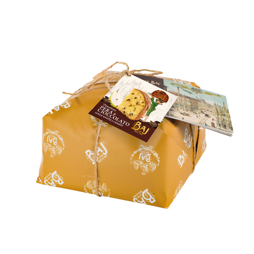 Panettone Pera i Cioccolato 1kg Baj Milano