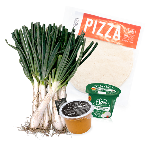 Pizza de Calçots