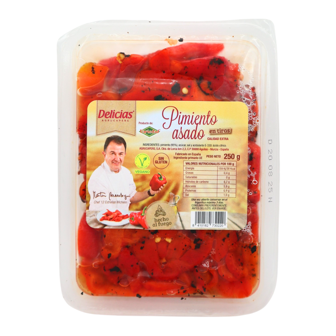 Pimiento Rojo Escalivado (250 g) Delicias La Variedad