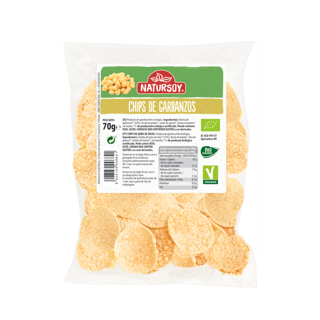 Chips Garbanzos (70 g) Natursoy 