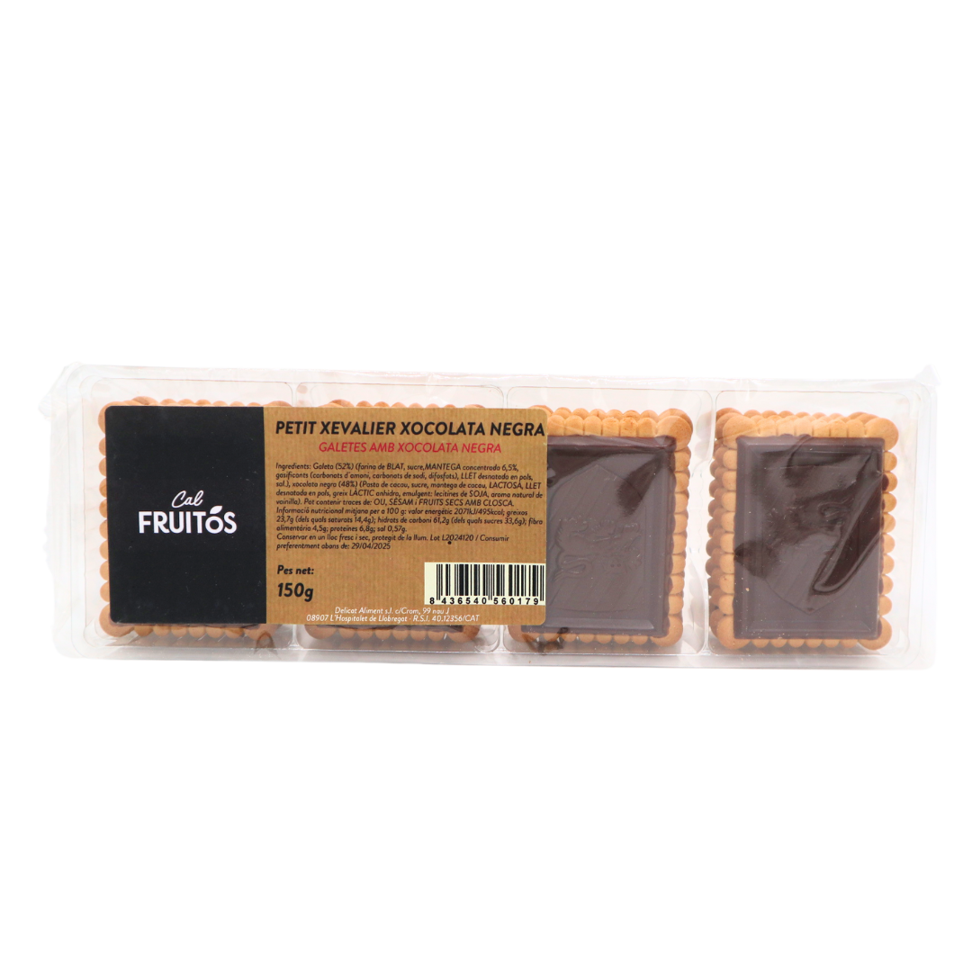 Galleta Petit Xevalier Chocolate Negro (150 g) Cal Fruitós