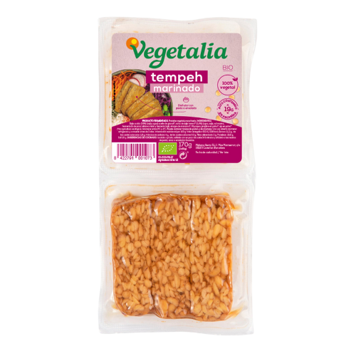 Tempeh de Soja Macerado amb Tamari Bio 2x85g Vegetalia