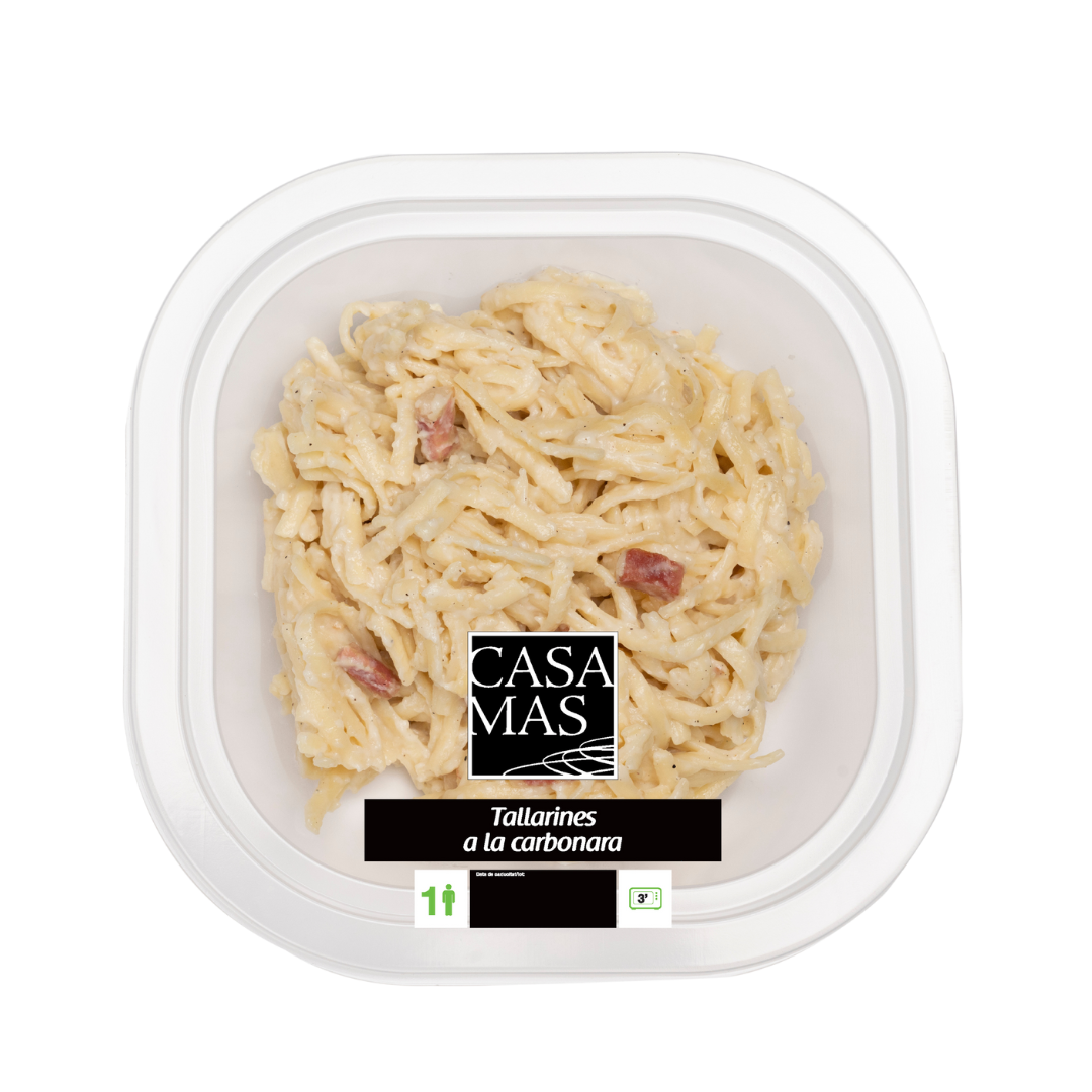 Tallarines Carbonara 280g Casa Mas