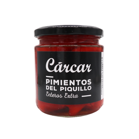 Pimientos del Piquillo Enteros 340g Cárcar