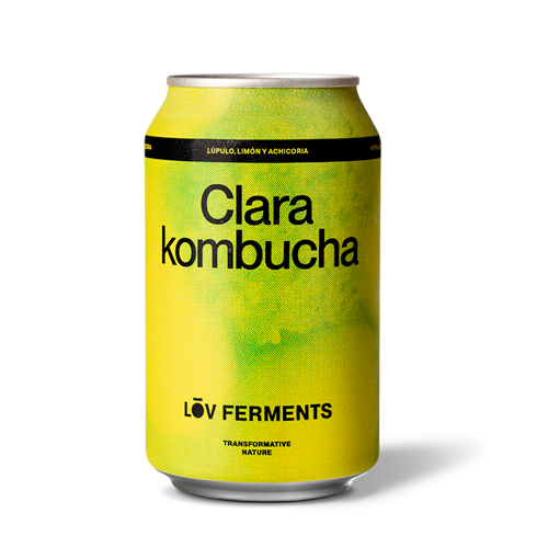 Pack 2u. Kombucha Clara 330ml Lov Ferments