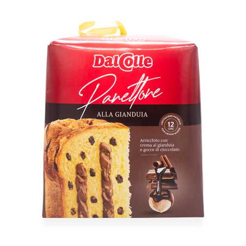 Panettone Cioccolato e Giandula 750g Dal Colle