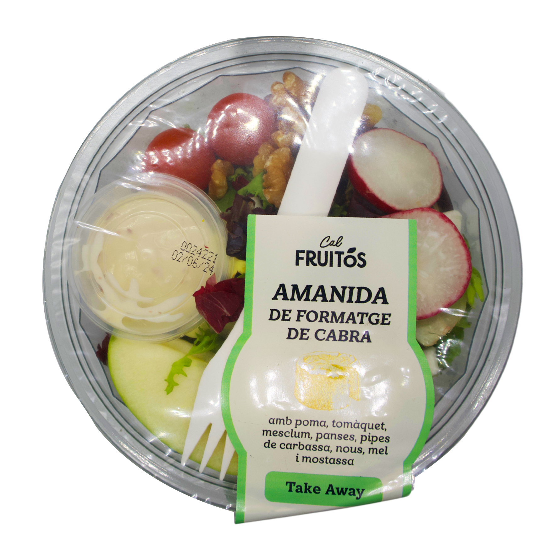 Ensalada Queso de Cabra 210g Cal Fruitós