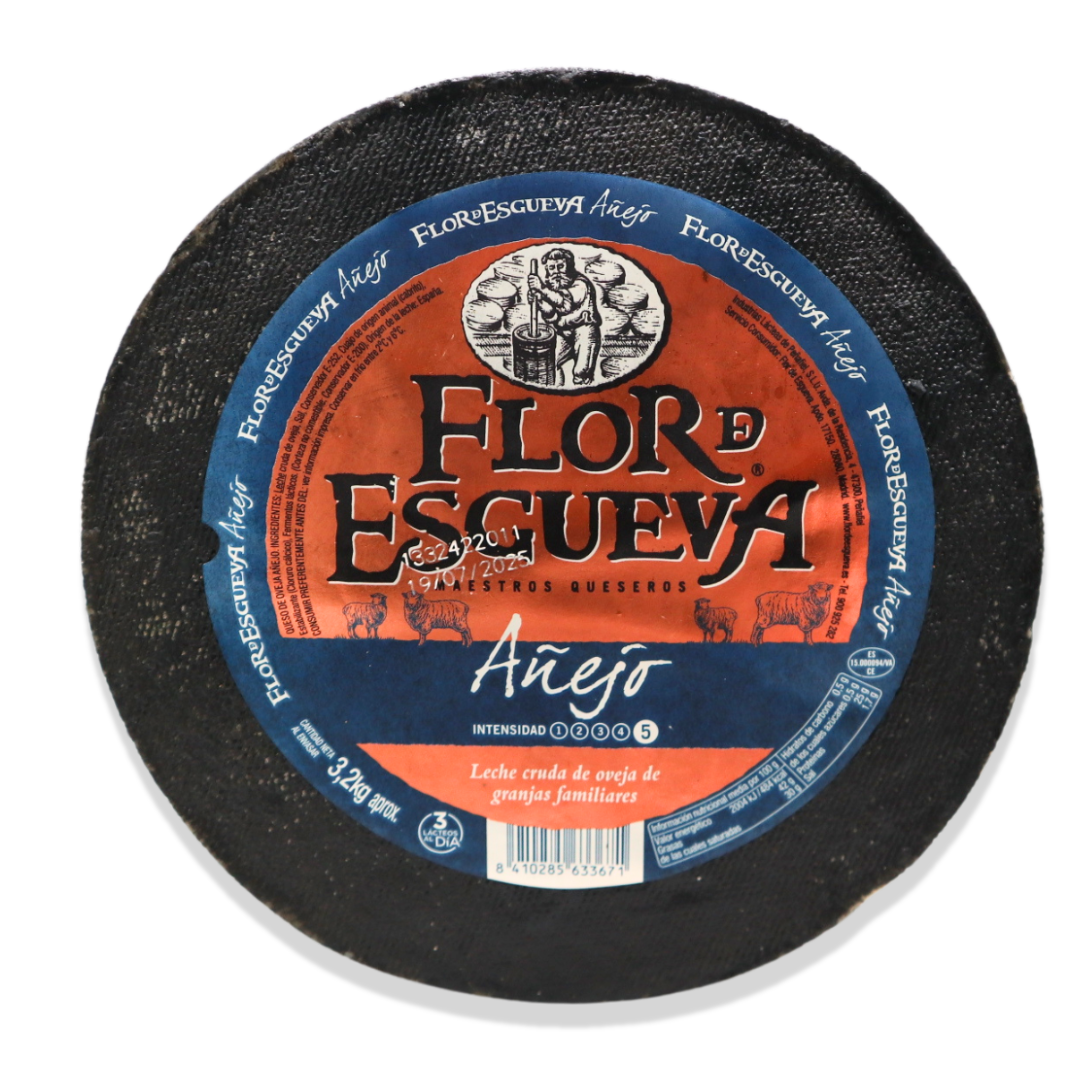 Queso de Oveja Añejo 3,2kg Flor de Esgueva (Al Corte)