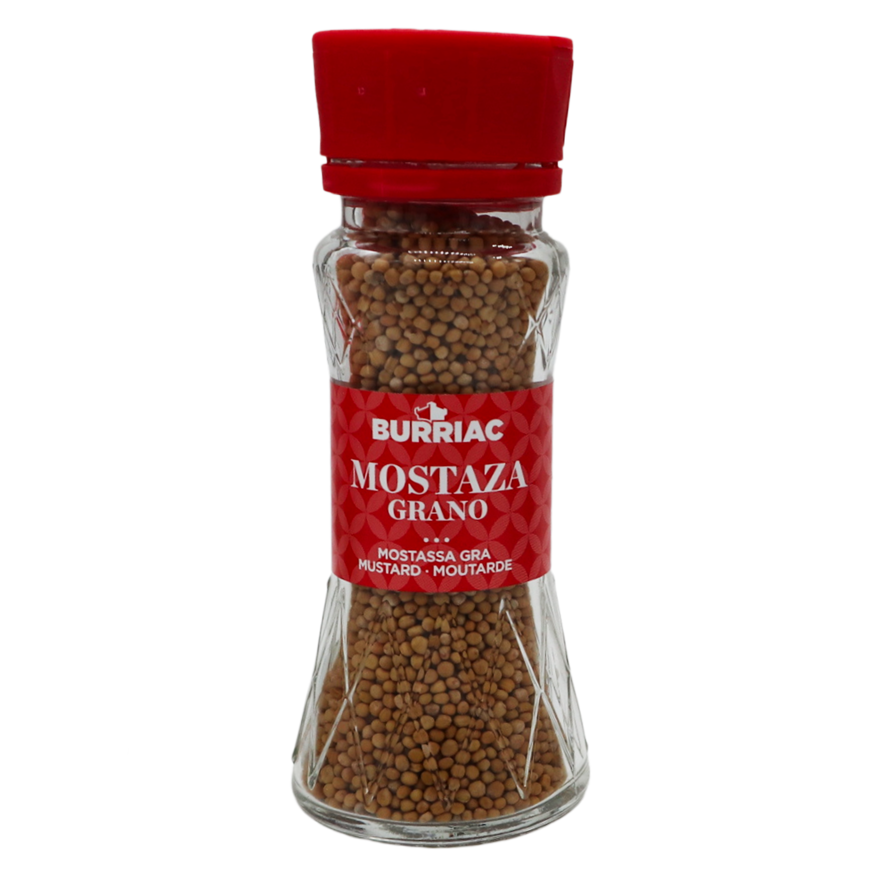 Especias Mostaza Grano 40g Burriac