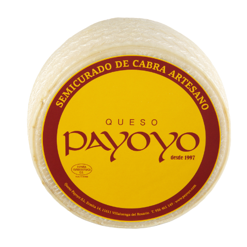 Queso de Cabra Semicurado 2kg Payoyo KG (Al Corte)