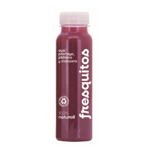 Zumo Açaí y Pitahaya HPP 250ml Fresquitos