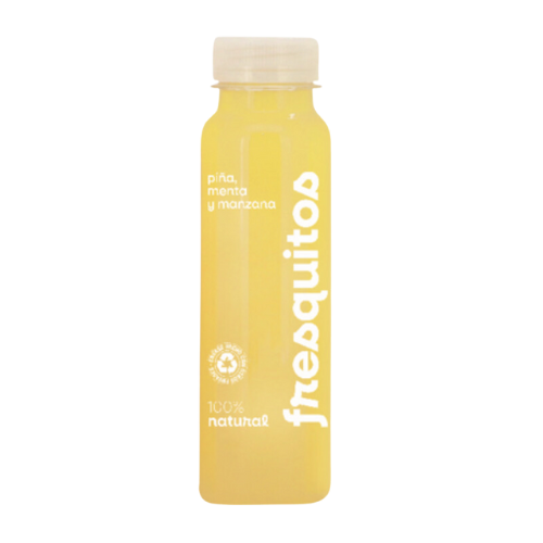 Zumo Piña, Manzana y Menta HPP 250ml Fresquitos