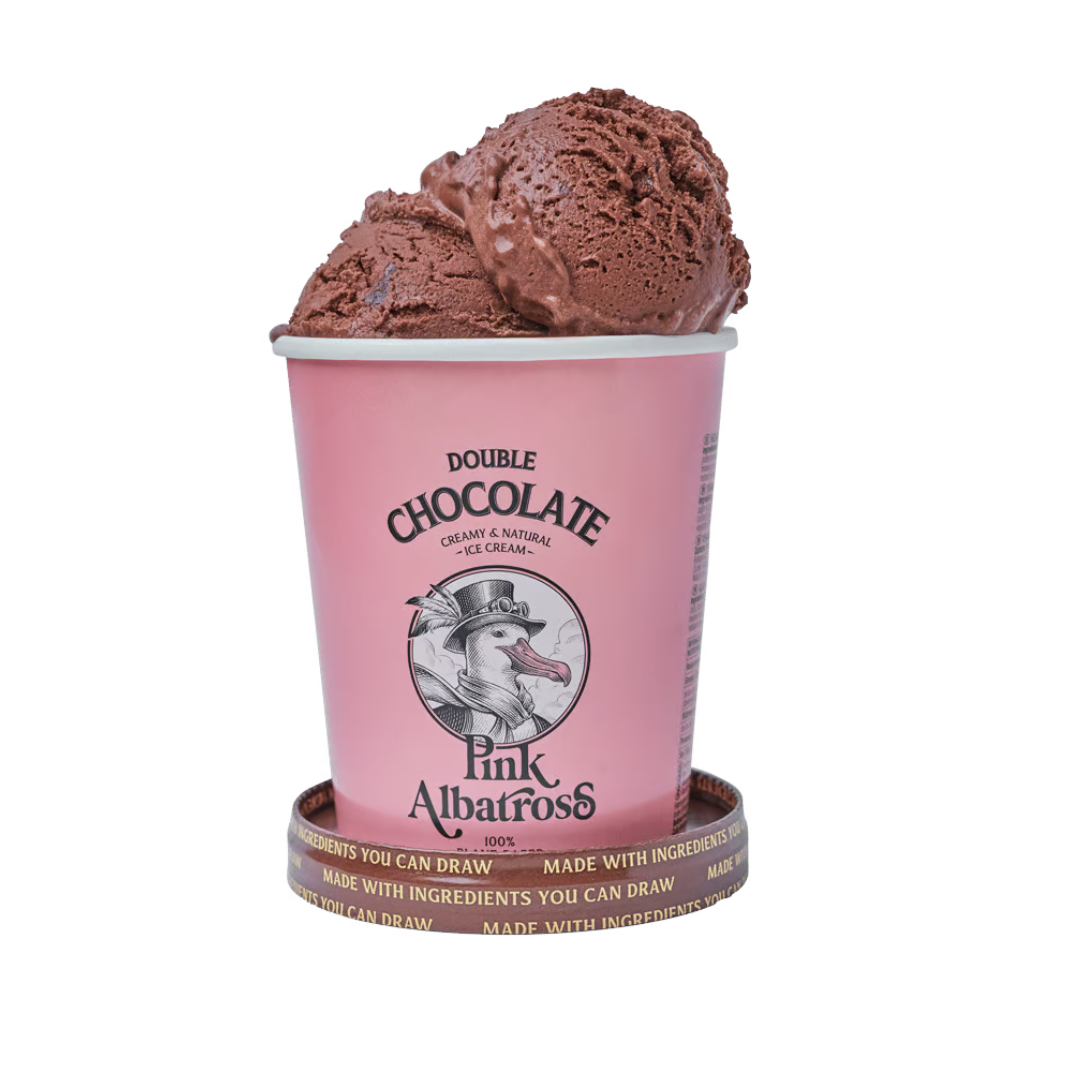 Helado Chocolate 480ml Pink Albatros