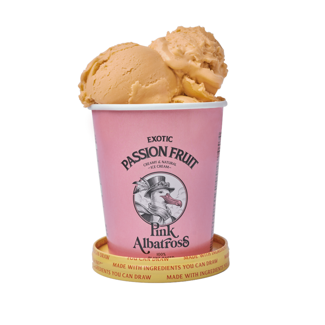 Helado Fruta de la Pasión 480ml Pink Albatros