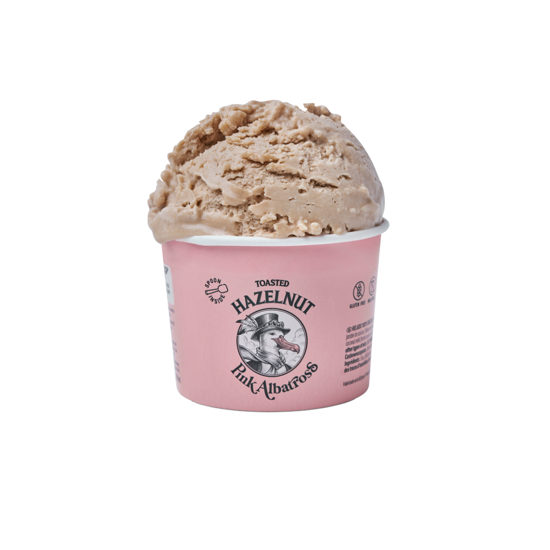 Helado Avellana 90ml Pink Albatros