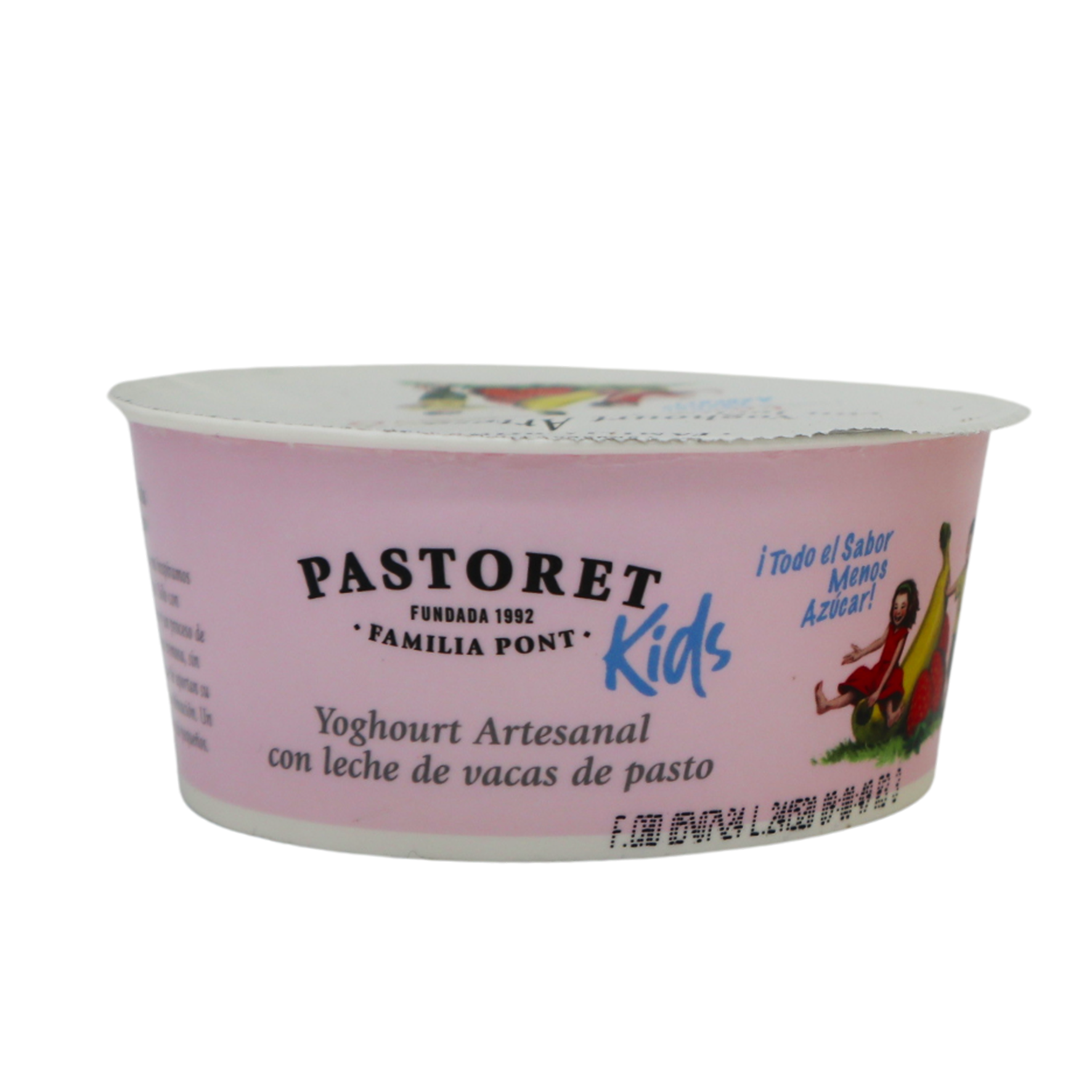 Yogur Kids Fresa y Plátano 125g Pastoret