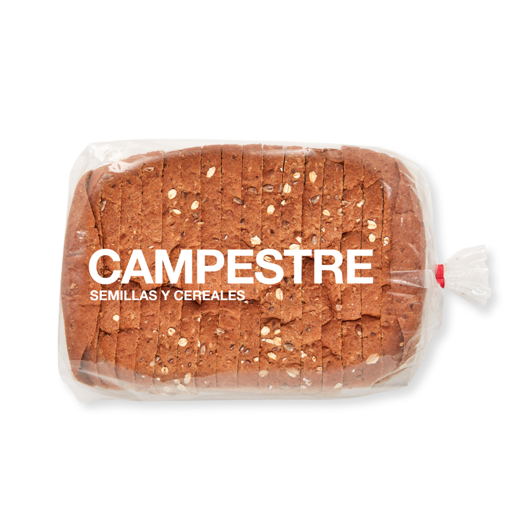 Pan de Molde Campestre Semillas y Cereales 1.2kg