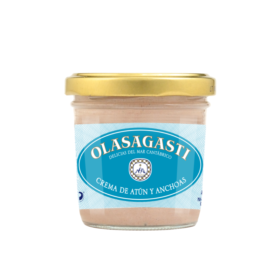 Crema de Atún y Anchoas 110g Olasagasti