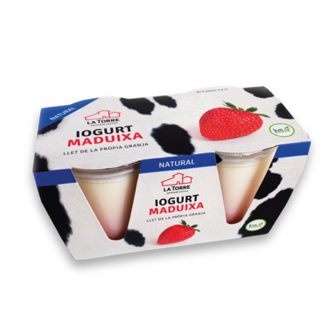 Yogur de Fresa 2x125g La Torre