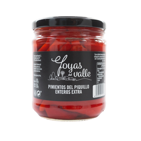 Pimientos del Piquillo Enteros 260g Joyas del Valle