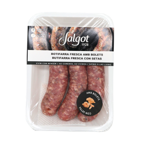 Butifarra de Cerdo con Setas 240g Salgot