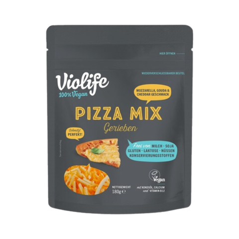 Queso Vegano Rayado Pizza Mix 180g Violife