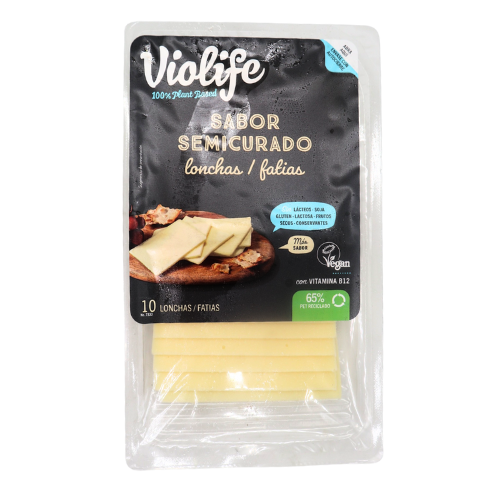 Queso Vegano Lonchas Semicurado 200g Violife