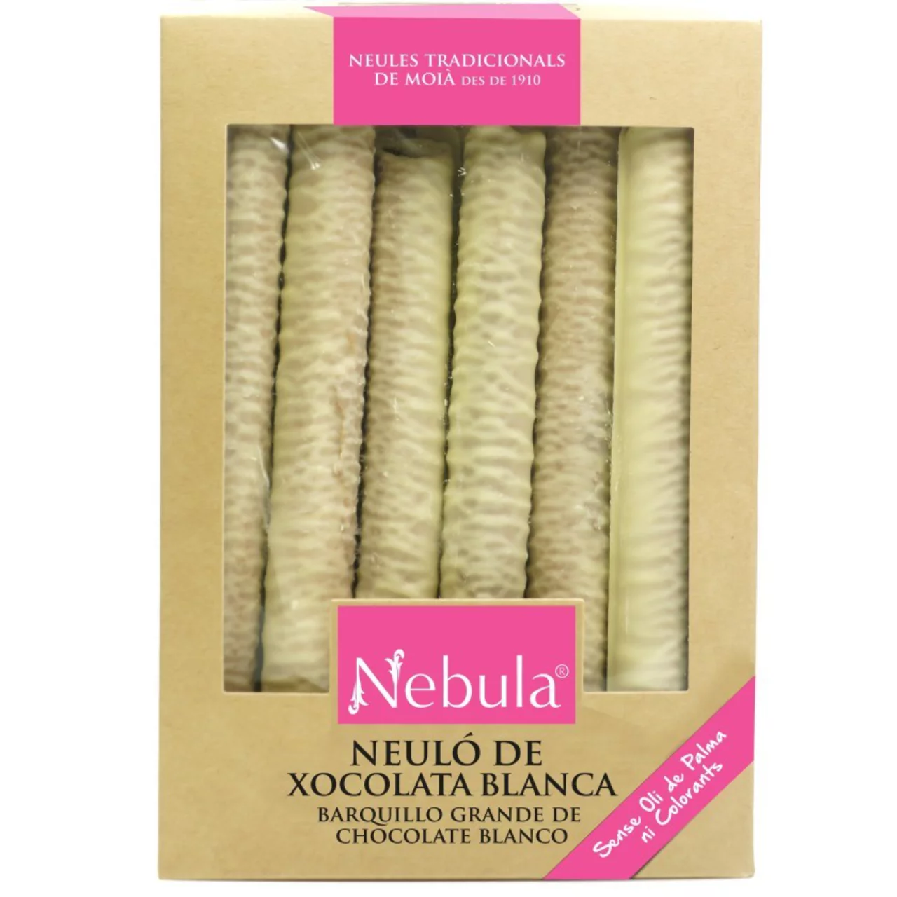 Neuló Xocolata Blanca 12u Nebula