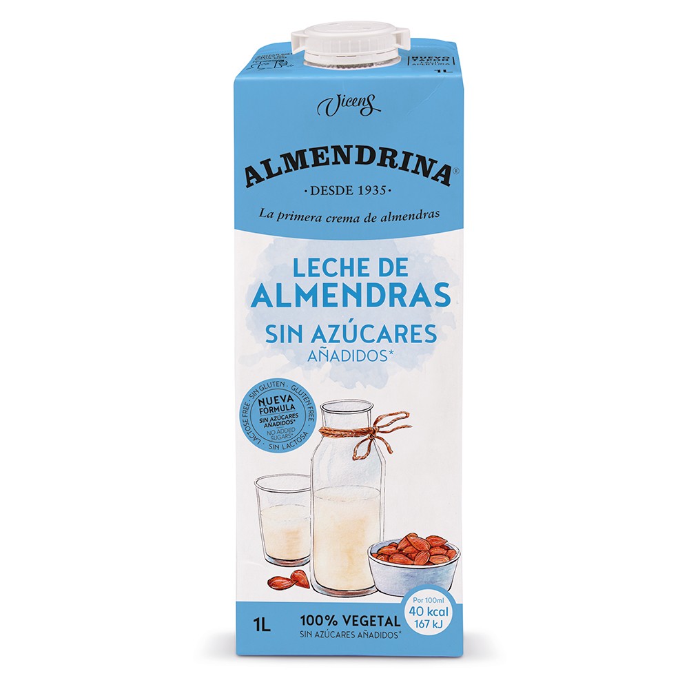 Bebida de Almendra Sin Azúcar 1L Almendrina