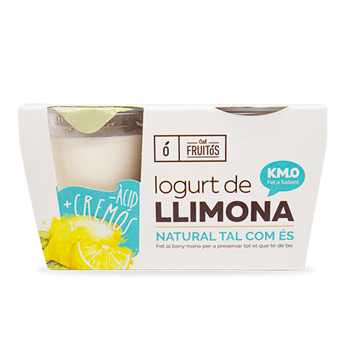 Yogur sabor limón sin gluten - Danone - 500 g (125 g x 4)