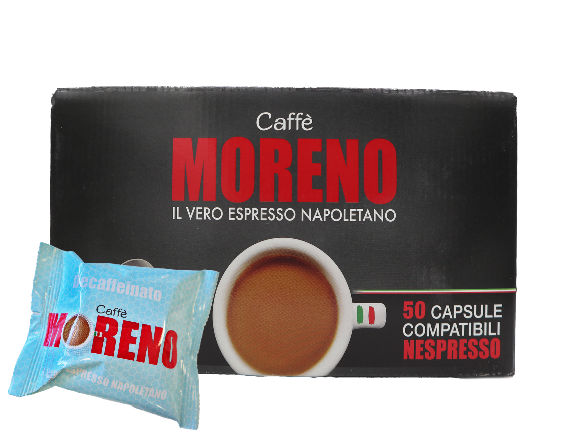 Cafè Descafeïnat (50 u.) Moreno