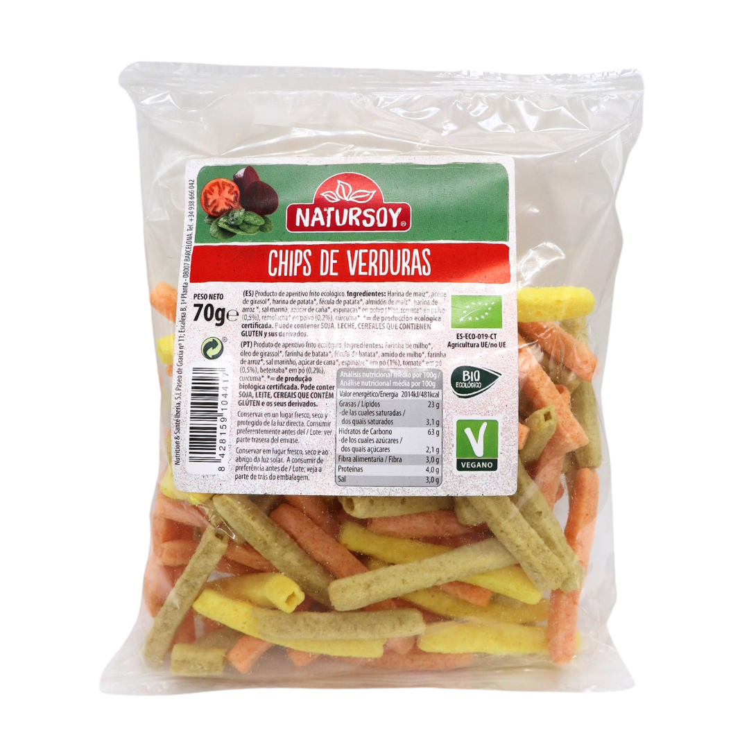 Chips de Verduras (70 g) Natursoy