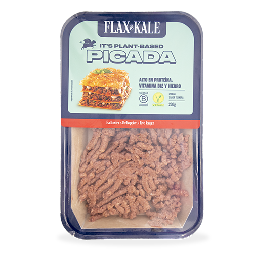 Carne vegana picada sabor ternera 200g flax&kale