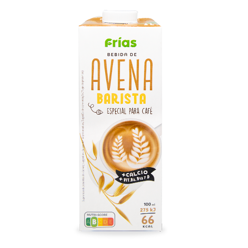 Alnatura Bebida de Avena Bio - Barista con Soja, 1 litro