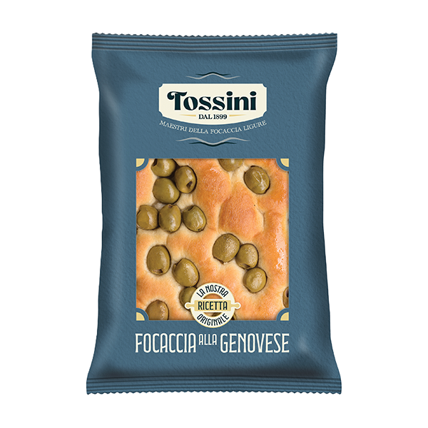 Focaccia Olive 200g Panificio Fratelli Tossini