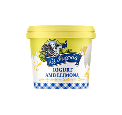 Gelat Iogurt i Llimona 100ml La Fageda