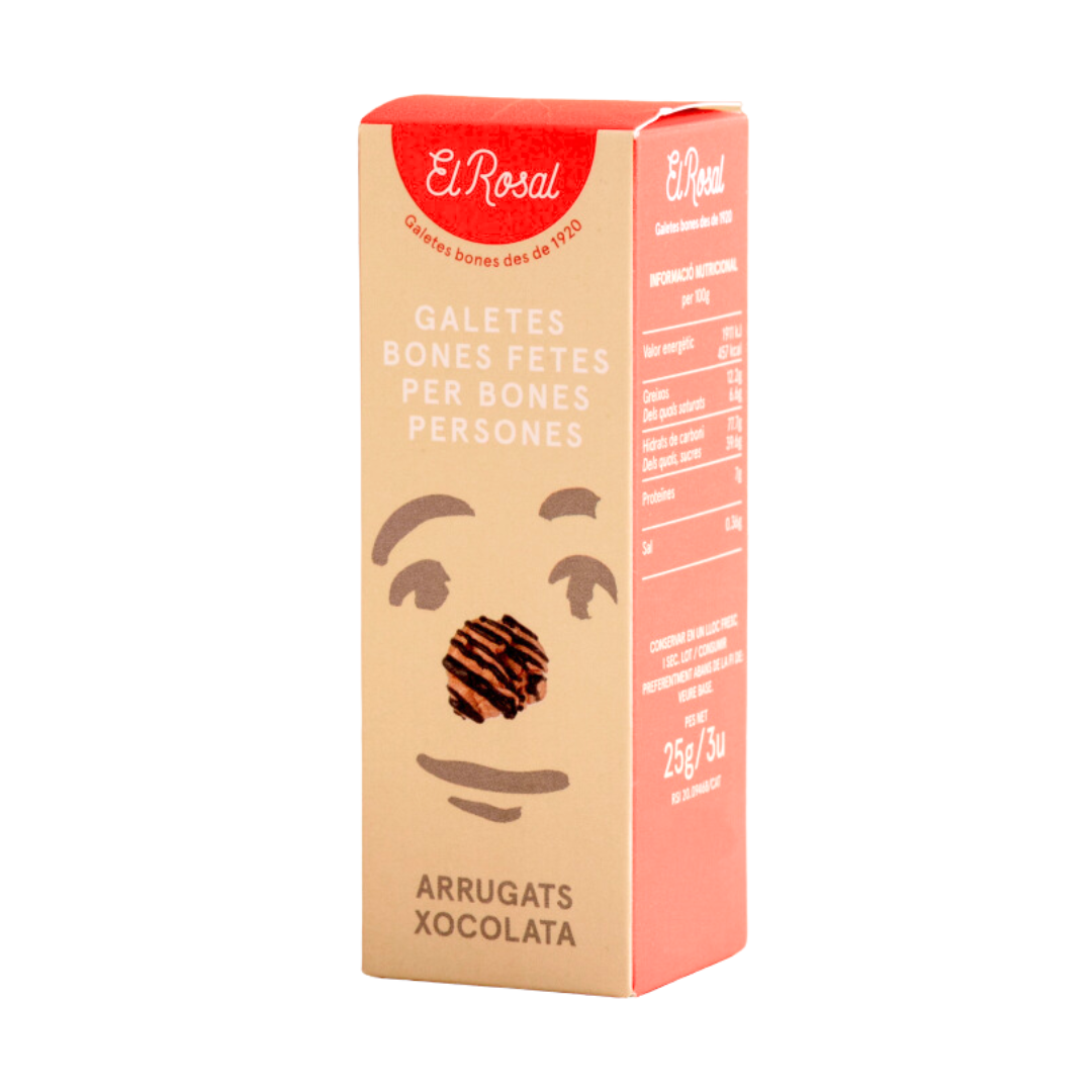 Arrugats de Xocolata Mini 3u El Rosal