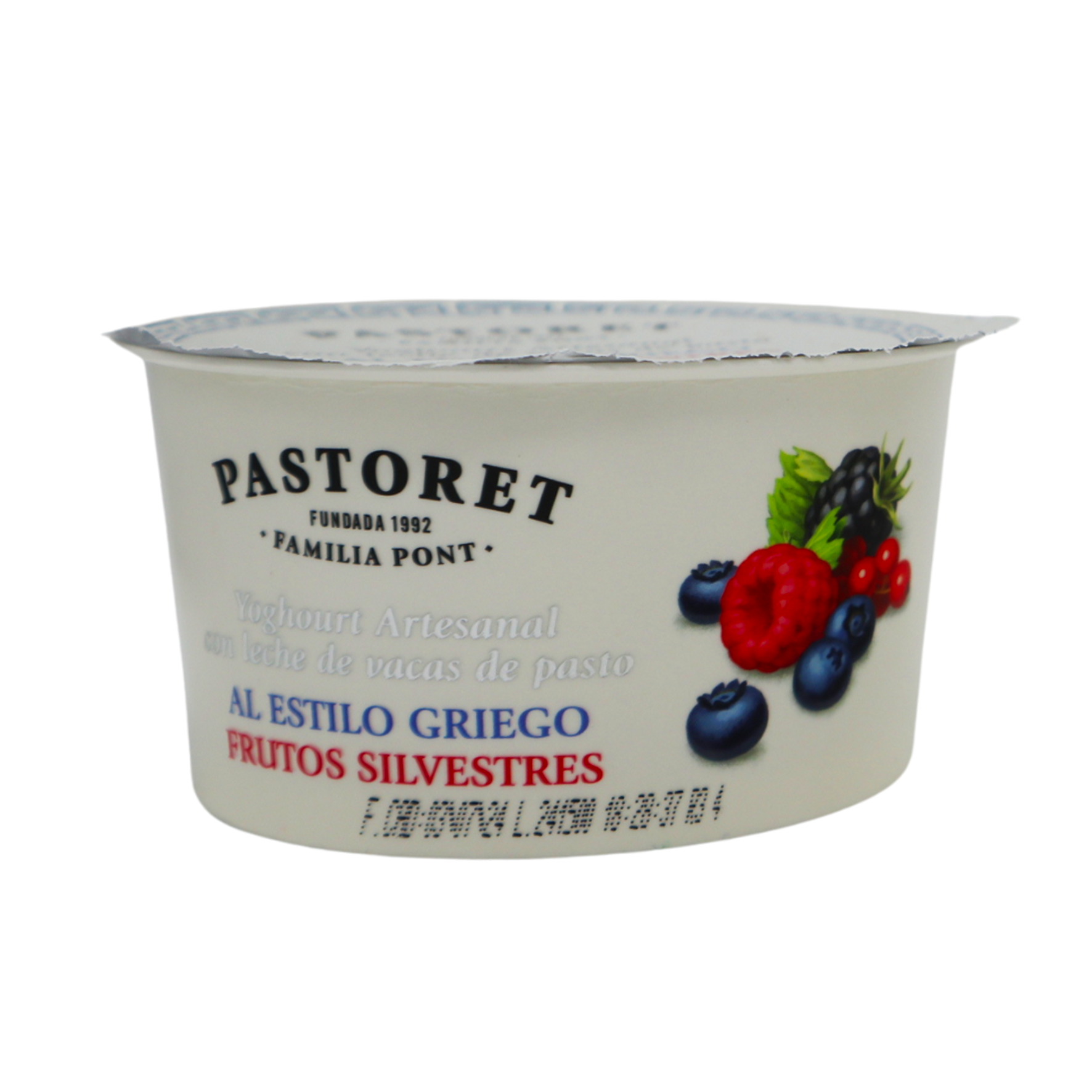 Yogur Artesano Griego Frutos del Bosque 150g Pastoret