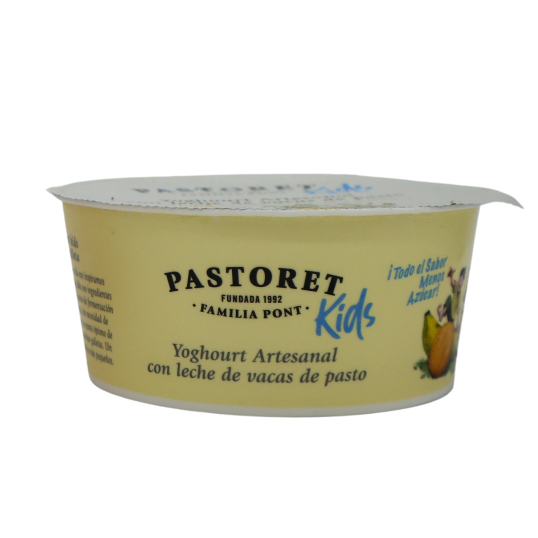 Iogurt Kids Plàtan i Galleta 125g Pastoret