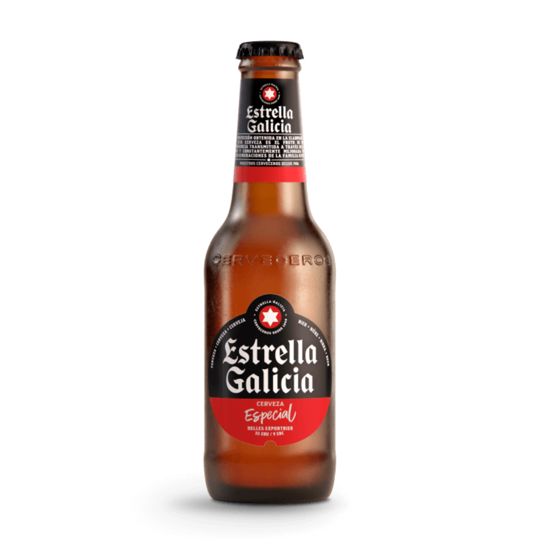 Cerveza Estrella Galicia Botella Vidrio 25cl