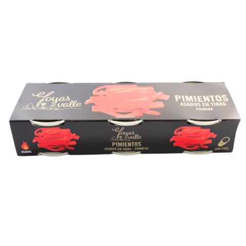 Pimientos Tiras Pack 3u x 60g Joyas del Valle